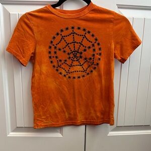 Marvel Orange Spider-Man Web Kids T-Shirt